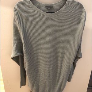 The Limited Blue/Green Ribbed Tunic Sweater